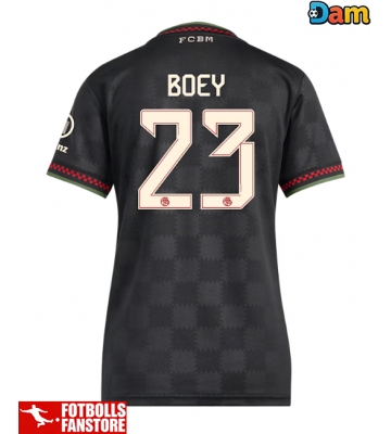 Bayern Munich Sacha Boey #23 Tredje Tröja Dam 2025-26 Kortärmad